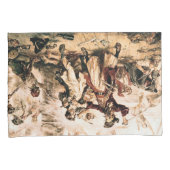 Vang, piraat Zwartbaard, wraak van koningin Anna Kussensloop (Voorkant-Rechts)