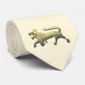 Vang Runestone-etched gold Stropdas (Opgerold)