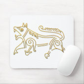 Vang Runestone-gold contourmousepad Muismat (Met muis)