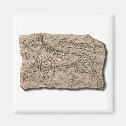 Vang stone magnet (Voorkant)