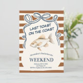 Vang van de dag Bachelorette Kaart (Staand voorkant)