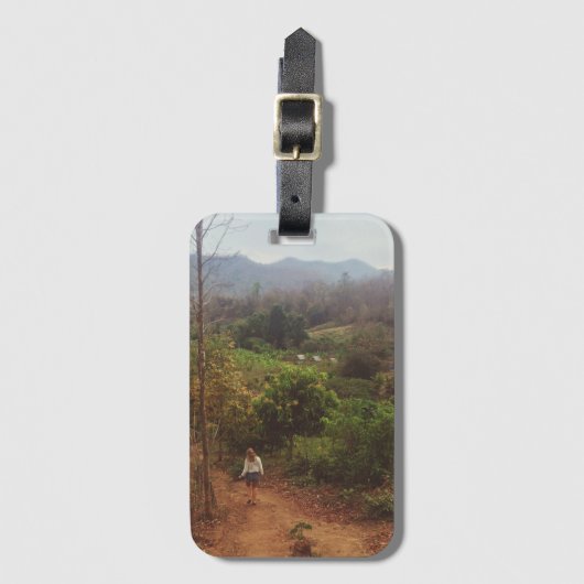 Vang Vieng Bagagelabel (Voorkant (verticaal))
