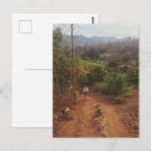 Vang Vieng Briefkaart (Voorkant / Achterkant)