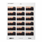 Vang Vieng Etiket (Full Sheet)