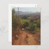 Vang Vieng Feestdagenkaart (Voorkant / Achterkant)