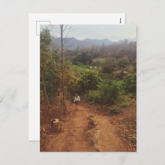 Vang Vieng Feestdagenkaart (Voorkant / Achterkant)