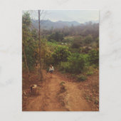 Vang Vieng Feestdagenkaart (Voorkant)