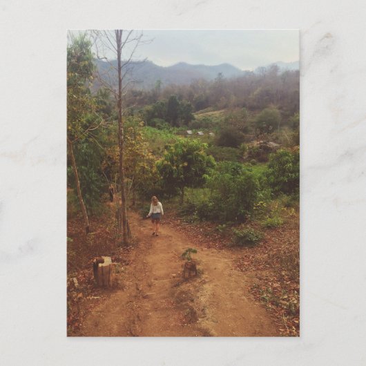 Vang Vieng Feestdagenkaart (Voorkant)