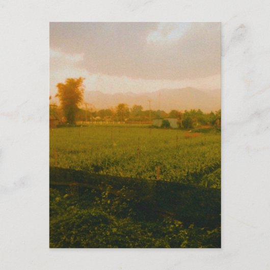 Vang Vieng - Laos Briefkaart (Voorkant)