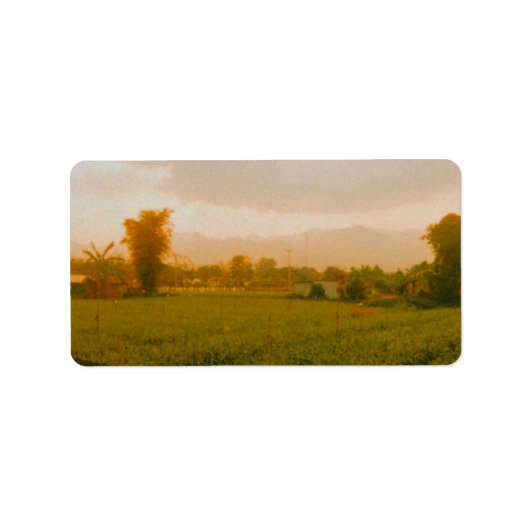 Vang Vieng - Laos Etiket (Voorkant)