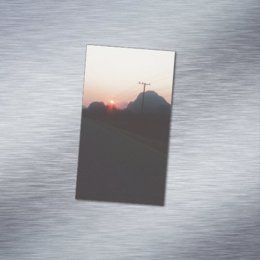 Vang Vieng Magnetisch Visitekaartje (Voorbeeld)