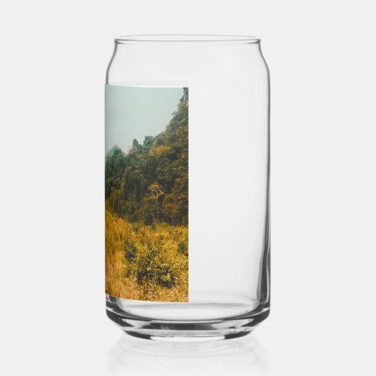 Vang Vieng Trail Blikvorm Glas (Links)