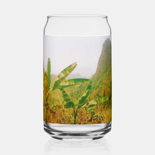 Vang Vieng Trail - Laos Blikvorm Glas (Voorkant)