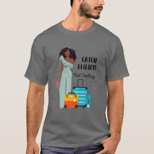 Vang vluchten Niet Gevoelens Melanin Queen T-shirt