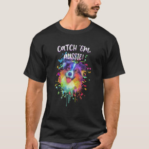 Vang ze Aussie Australische Herdershumor T-shirt