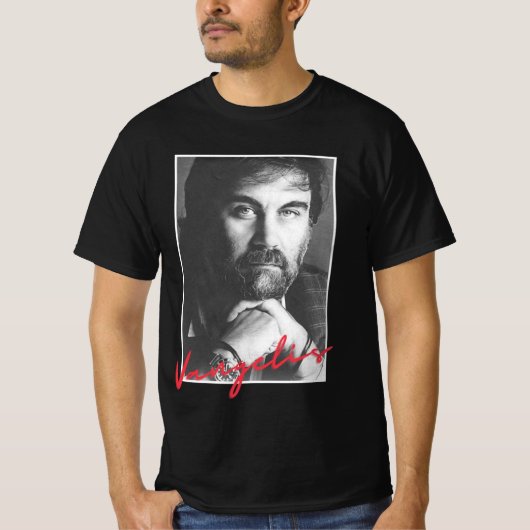 Vangelis retro t-shirt (Voorkant)