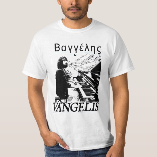 Vangelis  t-shirt (Voorkant)