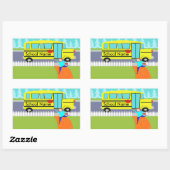  vangen van de schoolbus Stickers (Vel)