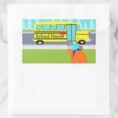  vangen van de schoolbus Stickers (Tas)