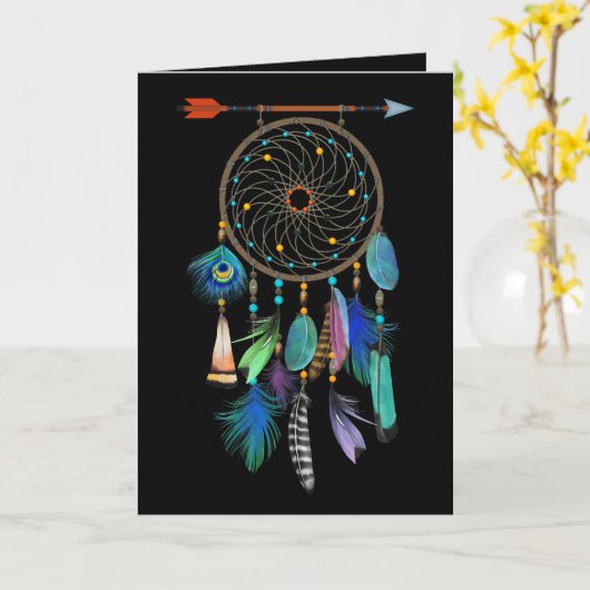 Vanger | van de Droom van veren de Kaart (Gele Bloem)