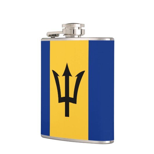 Vangerlenmeyer, gevarkt heupfles (Links)