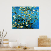 VanGogh Almond Tree Blossoms Poster (Keuken)