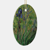 Vangogh De Iris  Post-impressionist Keramisch Ornament (Rechts)