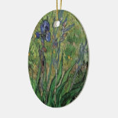 Vangogh De Iris  Post-impressionist Keramisch Ornament (Links)