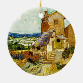 VanGogh - De Oude Molen Keramisch Ornament (Achterkant)