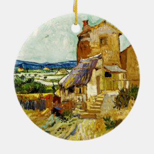 VanGogh - De Oude Molen Keramisch Ornament