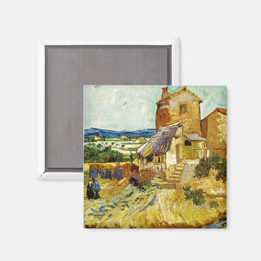 VanGogh - De Oude Molen Magneet (Voorkant / Achterkant)
