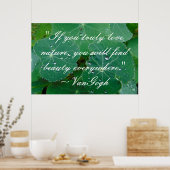 VanGogh Quote Poster (Keuken)