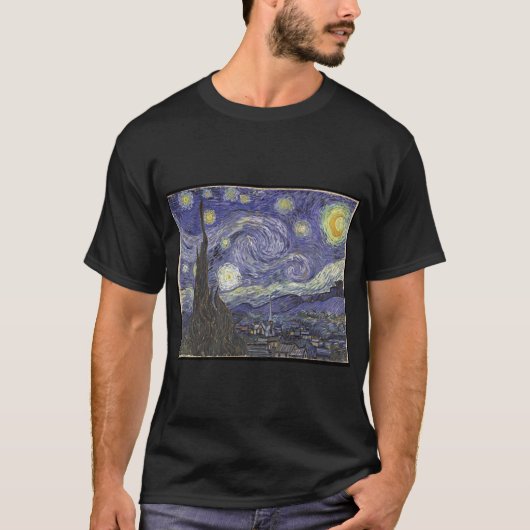 vangogh starry night vangogh starry night the st t-shirt (Voorkant)