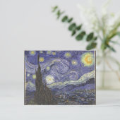 vangogh-starternacht briefkaart (Staand voorkant)