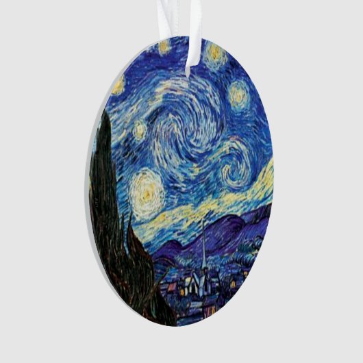VanGogh, Sterrennacht Ornament (voorkant)