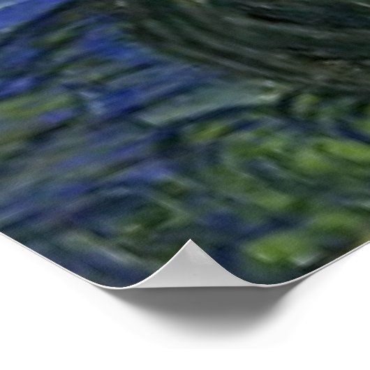 VanGogh Sterrennacht Poster (Hoek)