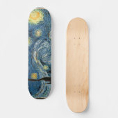 Vangogh Sterrennacht Skateboard Pro (Voorkant)