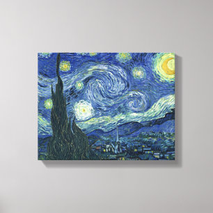 VanGogh Sterrennacht Wrapped Canvas Afdruk