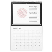 VanGoghs Calavera schedel roken sigaret Kalender (Jan 2027)