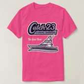 Vangst 23 Vist CharterTShirt T-shirt (Design voorkant)