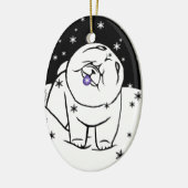 VANGST DE SEIZOEN BEPERKT TOT 150 KERAMISCH ORNAMENT (Links)