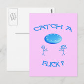 Vangst een fluitje briefkaart (Voorkant / Achterkant)
