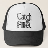 Vangst en filter trucker pet (Voorkant)
