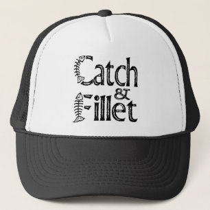 Vangst en filter trucker pet