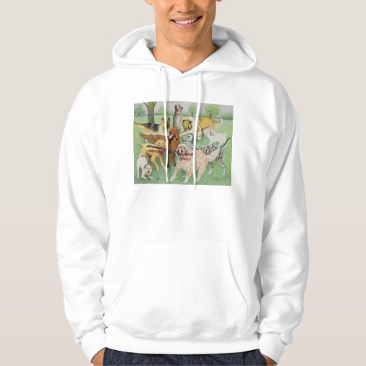 Vangst en vervoer hoodie (Voorkant)