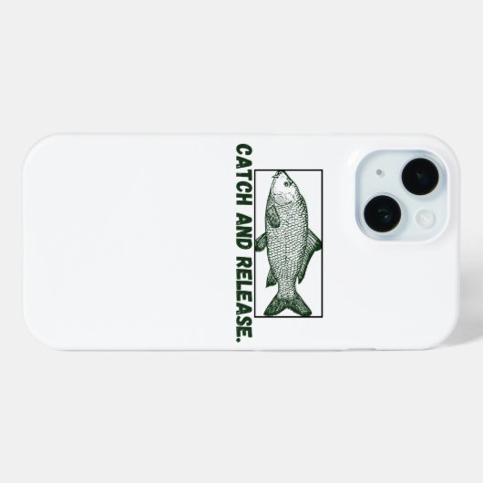 Vangst en vrijgave Case-Mate iPhone case (Achterkant (horizontaal))