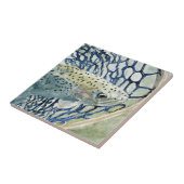 Vangst en vrijgave Vist Design Tegeltje (Zijkant)