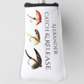 Vangst en vrijlating van gevechtsvissers golfheadcover (Draai 90)