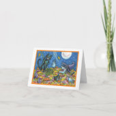 VANGST EN ZWARTE VANGSTEN VERLATEN HALLOOS KAART (Voorkant)