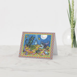 VANGST EN ZWARTE VANGSTEN VERLATEN HALLOOS KAART